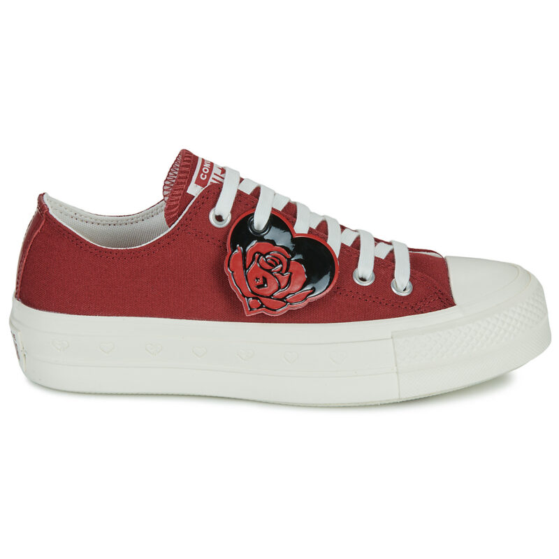 Converse  CHUCK TAYLOR ALL STAR LIFT  Rosso -  Sneakers basse Donna - 2