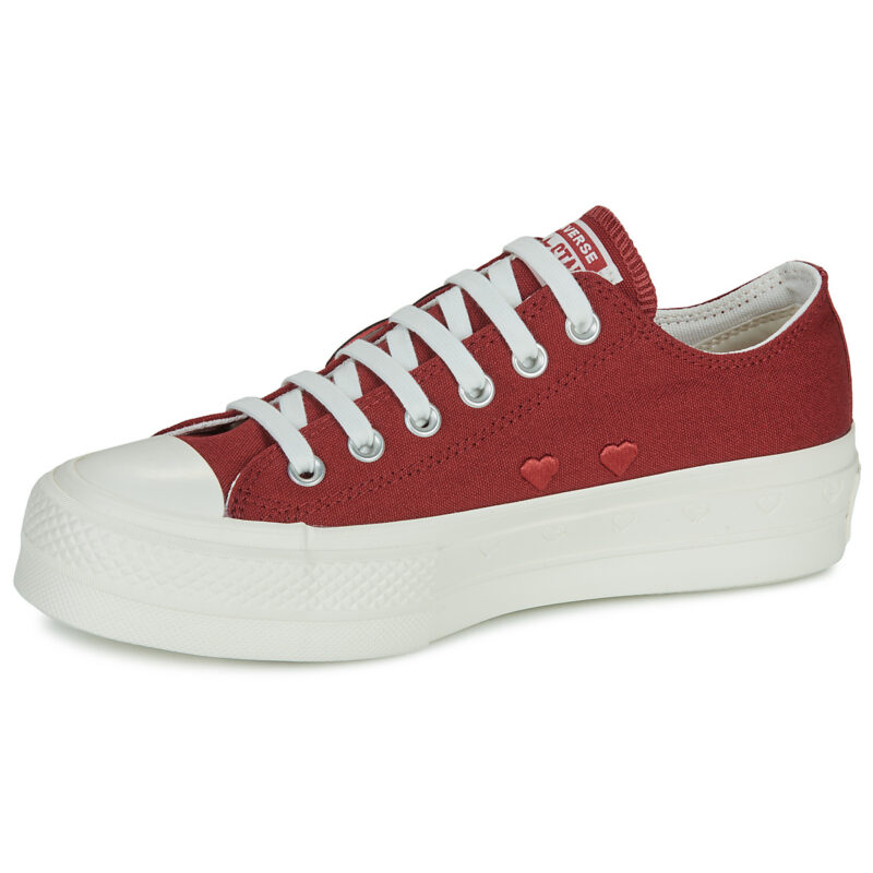 Converse  CHUCK TAYLOR ALL STAR LIFT  Rosso -  Sneakers basse Donna - 4