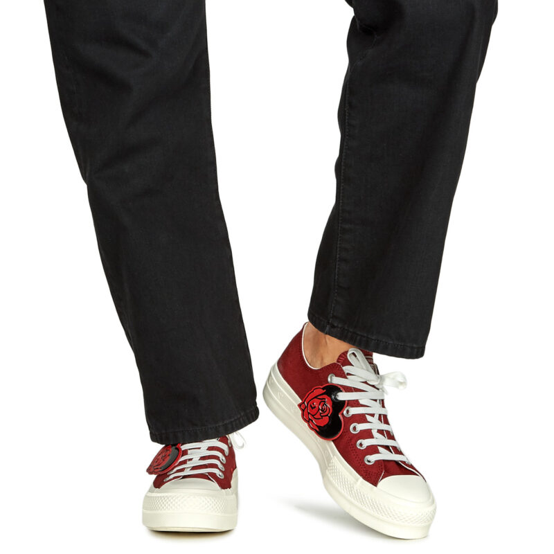 Converse  CHUCK TAYLOR ALL STAR LIFT  Rosso -  Sneakers basse Donna - 8