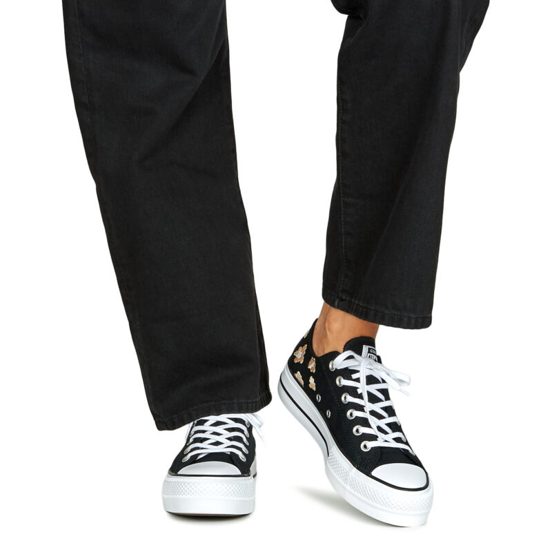 Converse CHUCK TAYLOR ALL STAR LIFT Nero Sneakers basse Donna - 8