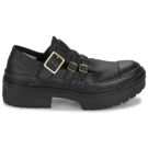 Converse CHUCK TAYLOR ALL STAR LUGGED HEEL MARY JANE PLATFORM Nero Ballerine Donna - 2