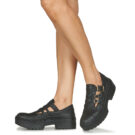 Converse CHUCK TAYLOR ALL STAR LUGGED HEEL MARY JANE PLATFORM Nero Ballerine Donna - 8