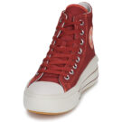 Converse CHUCK TAYLOR ALL STAR MOVE PLATFORM RETRO SPORT Rosso Sneakers alte Donna - 3