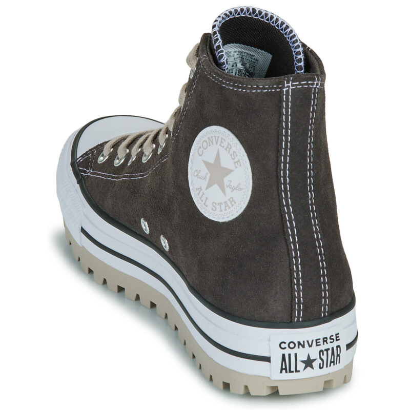 Converse CHUCK TAYLOR ALL STAR CITY TREK SUEDE Marrone Sneakers alte Uomo - 5