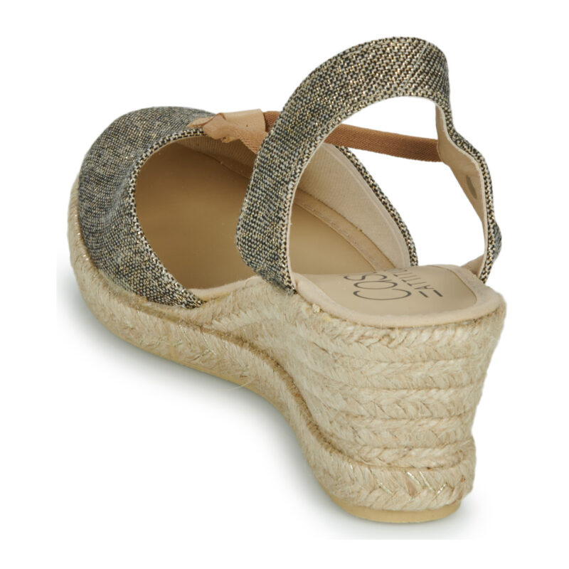 Casual Attitude IPOP Schwarze Espadrilles f&uuml;r Damen - Gr&ouml;&szlig;e 5