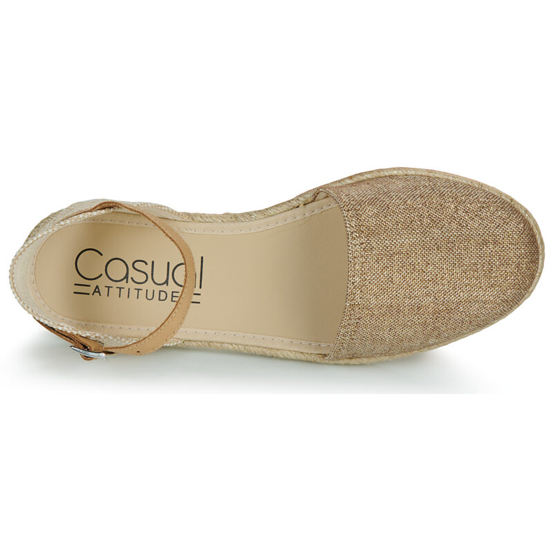 Casual Attitude Alpargatas ONINA marrones para mujer - 6