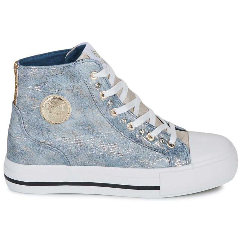 Kaporal Zapatillas altas TATTOO azules para mujer - 2