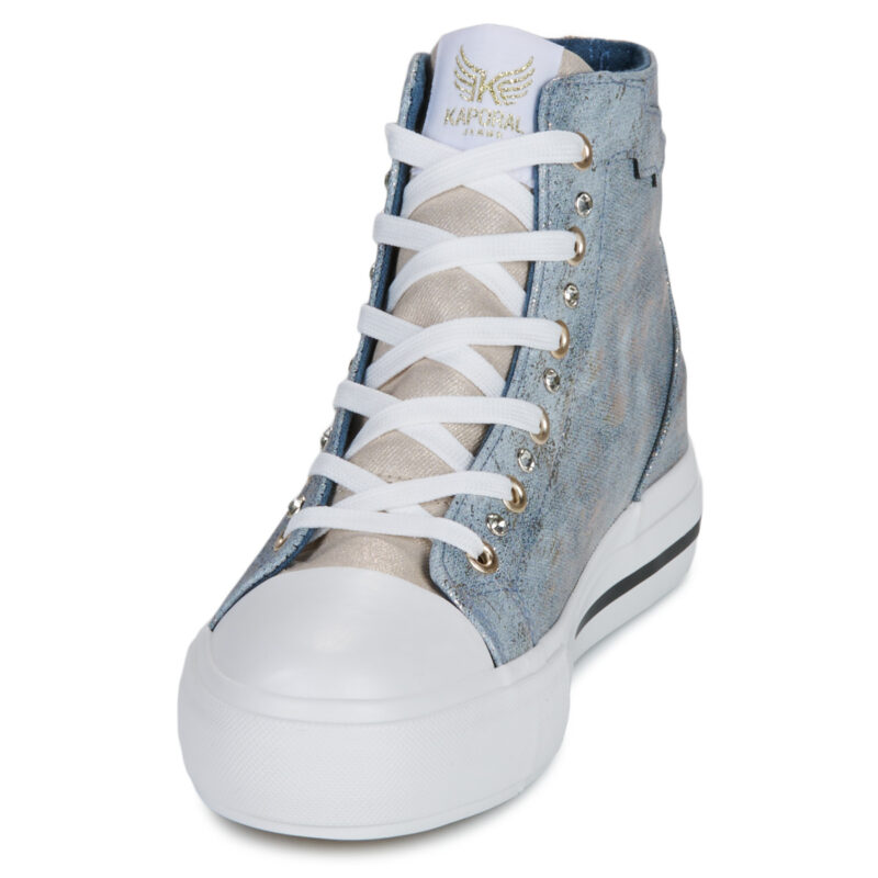 Kaporal Zapatillas altas TATTOO azules para mujer - 3