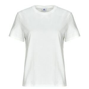 T-shirt  Petit Bateau  MC COL ROND  Bianco -  T-shirt maniche corte Donna