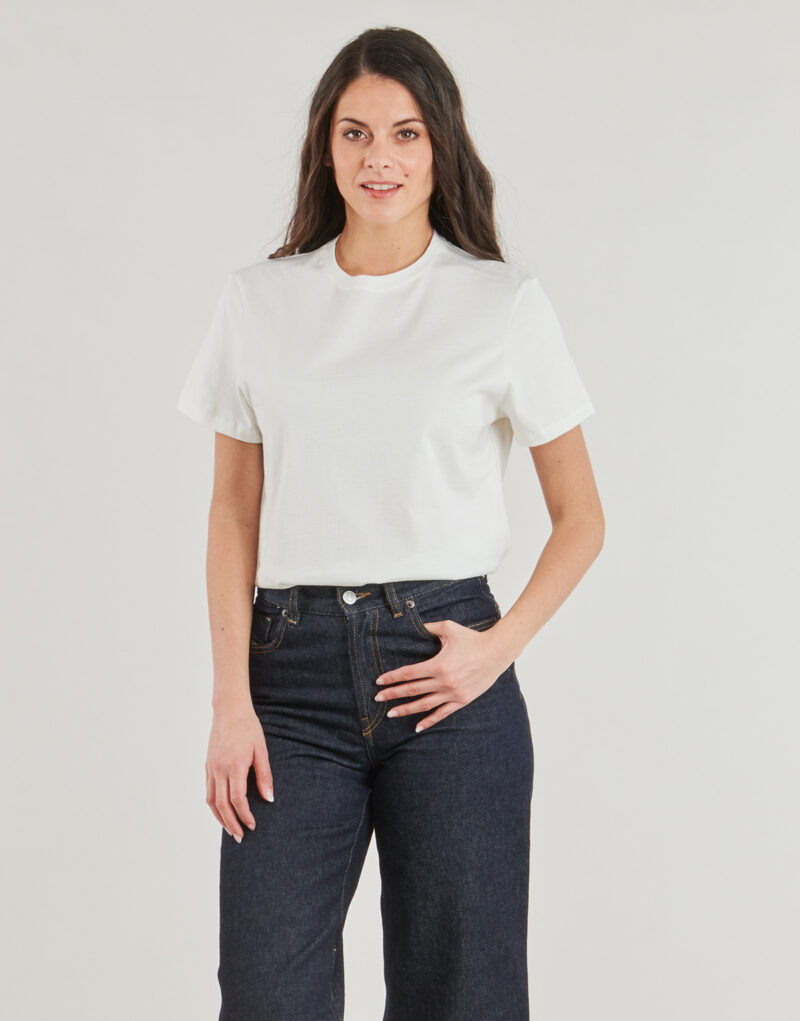 T-shirt Petit Bateau MC COL ROND Bianco T-shirt maniche corte Donna - 2