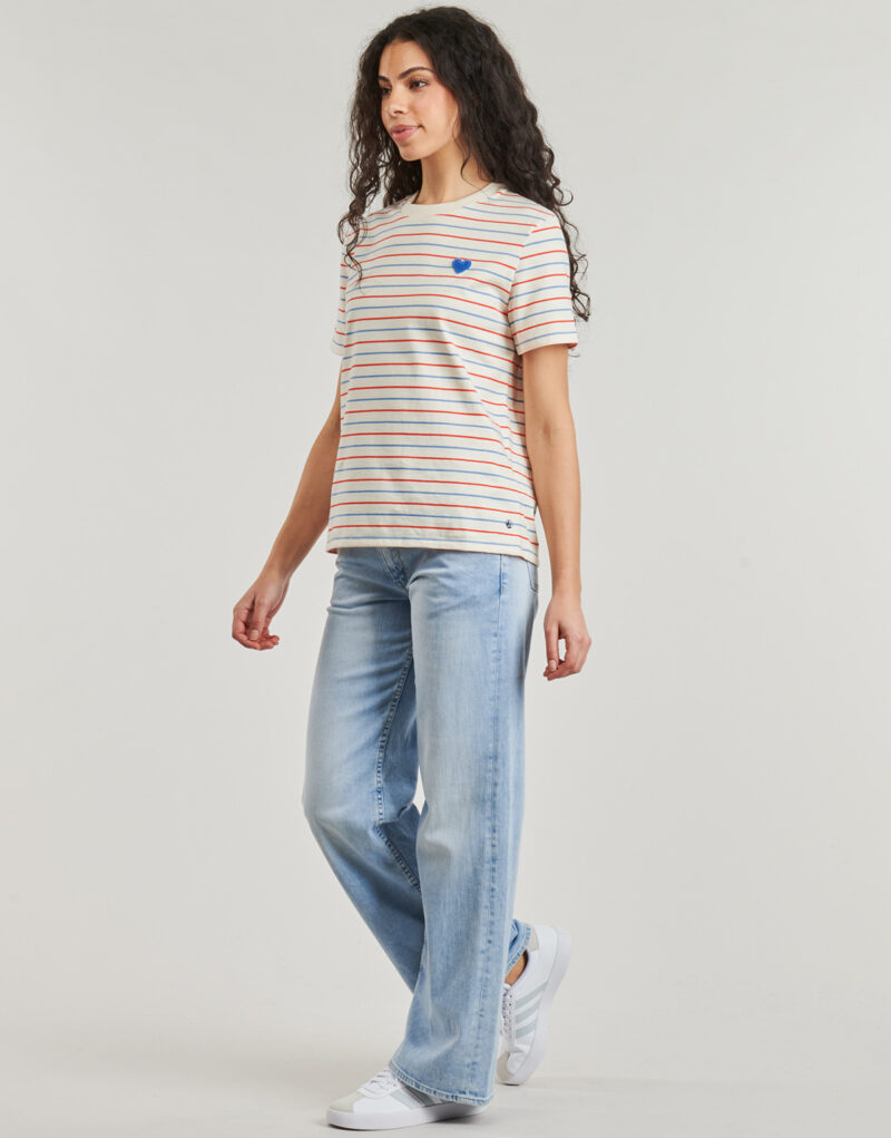 T-shirt  Petit Bateau  MC COL ROND  Multicolore -  T-shirt maniche corte Donna - 3