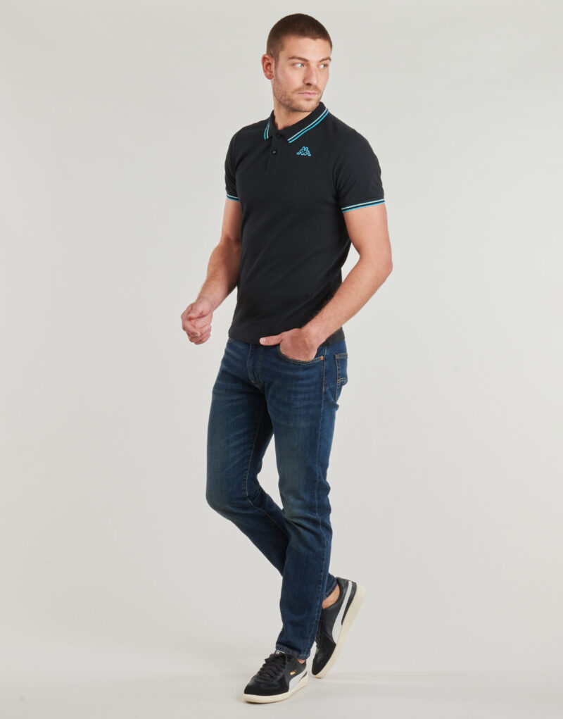 Polo Kappa EZIO2 Schwarzes Polo-Herren-Polo - 3