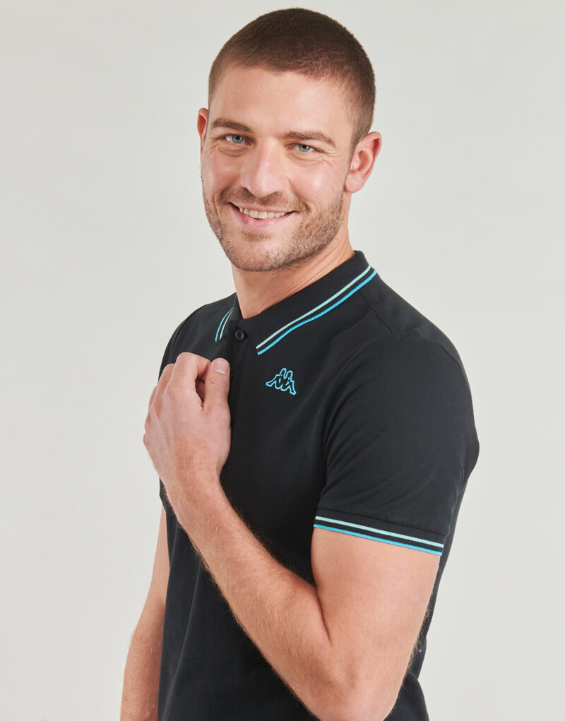 Polo Kappa EZIO2 Schwarzes Polo-Herren-Polo - 5
