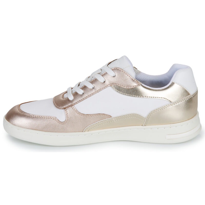 Geox D551BC011BNC1ZB5 Bianco Sneakers basse Donna - 4