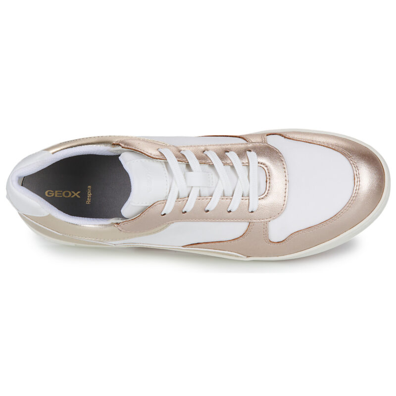 Geox D551BC011BNC1ZB5 Bianco Sneakers basse Donna - 6