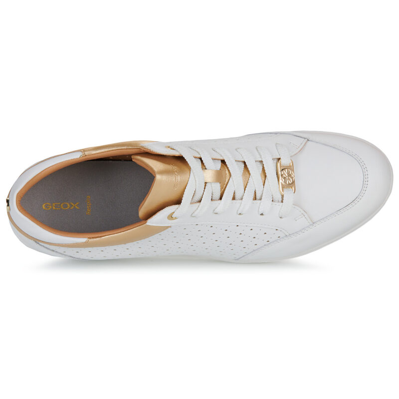 Geox D5568C05485C1000 Bianco Sneakers basse Donna - 6