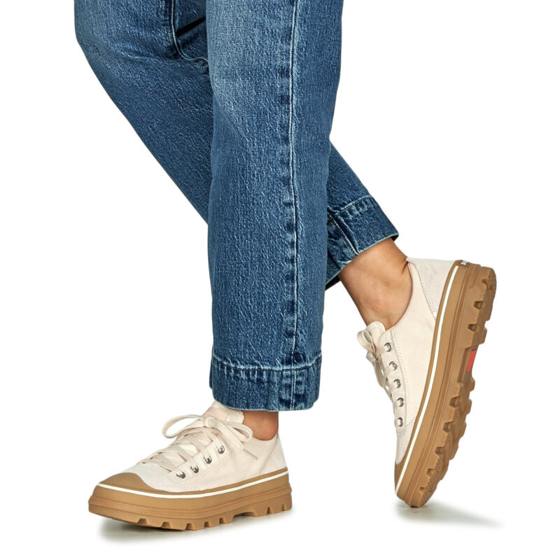 Sorel SCOUT N ABOUT LOW SNEAKER Beige Sneakers basse Donna - 8