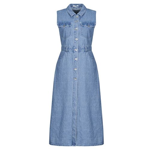 Abito lungo Donna Les Petites Bombes LANAYA, elegante design estivo con stampa floreale vibrante, ideale per occasioni speciali e eventi estivi. Comodo e raffinato, perfetto per abbinamenti trendy.