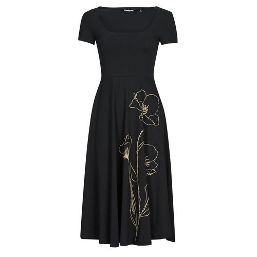 Abito lungo Donna Desigual NAPOLES Nero con design elegante e moderno, perfetto per occasioni speciali e eventi estivi. Realizzato in tessuto leggero, offre comfort e stile, ideale per completare il tuo outfit con classe. Disponibile in diverse taglie per adattarsi a ogni silhouette. Acquista ora l'Abito lungo Desigual NAPOLES Nero per un look sofisticato e trendy.