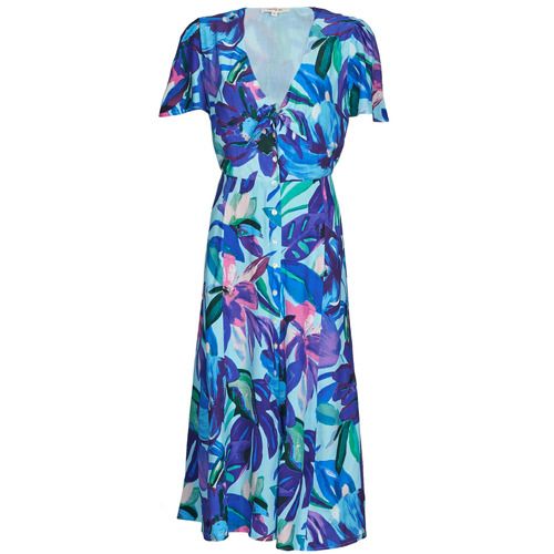 Abito lungo donna Derhy PRUNE ROBE blu elegante e raffinato, perfetto per occasioni speciali. Design moderno e femminile, ideale per la stagione primaverile ed estiva. Acquista il tuo abito lungo Derhy per un look chic e alla moda.