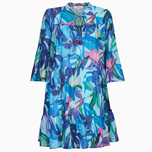 Abito corto Donna Derhy PERMAYOU ROBE in tessuto elegante, caratterizzato da un design moderno e femminile, perfetto per occasioni speciali e quotidiane. Disponibile in diverse taglie, ideale per un look alla moda e sofisticato.