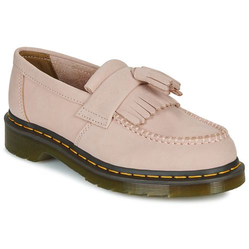 Mocassini Donna Dr. Martens Adrian YS in Milled Nubuck Rosa Polvere, ideali per un look elegante e confortevole. Scarpe di alta qualità con suola resistente e design alla moda, perfette per ogni occasione. Acquista ora per aggiungere stile al tuo guardaroba!