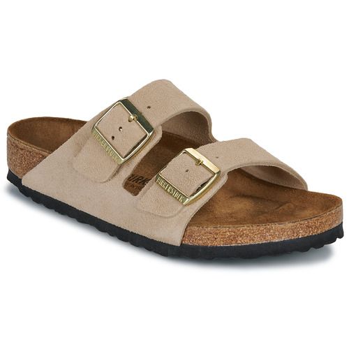 Ciabatta Donna BIRKENSTOCK Arizona LEVE Sandcastle Beige, modello elegante e confortevole con suola anatomica, perfetta per l'estate. Ideale per passeggiate all'aperto e per il tempo libero, offre un design chic e materiali di alta qualità. Acquista ora il tuo paio di ciabatte BIRKENSTOCK per un comfort unico e un look alla moda.