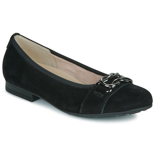 Ballerine Gabor 62462 Donna in pelle di alta qualità, eleganti e comode, ideali per ogni occasione. Design raffinato con punta rotonda e suola antiscivolo, perfette per un look chic e alla moda. Disponibili in diverse taglie, queste ballerine offrono comfort e stile per il tuo guardaroba.