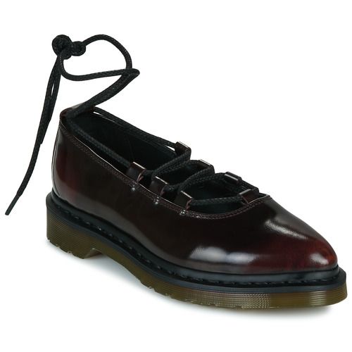 Ballerine Donna Dr. Martens Elphie II Lace Up Cherry Red Arcadia, eleganti e comode, perfette per ogni occasione. Design alla moda con lacci, in vivace rosso ciliegia. Acquista ora per aggiungere un tocco di stile al tuo guardaroba!