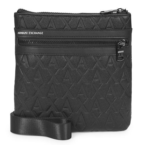 Borsa Shopping uomo Armani Exchange  LIAM FLAT CROSSBODY  Nero Armani Exchange 8059659604499