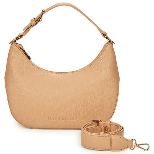Borsa a spalla donna Love Moschino  GIANT JC4018  Beige Love Moschino 8059610888579