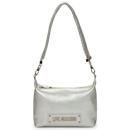 Borsa a spalla donna Love Moschino  SMART DAILY BAG JC4140  Argento Love Moschino 8059610895676