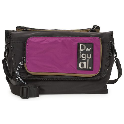 Borsa a tracolla donna Desigual  MODULARIS BLUE25 VENECIA MULTI  Nero Desigual 8445110668924