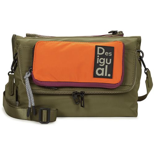Borsa a tracolla donna Desigual  MODULARIS ORIGINALE VENECIA MULTI  Kaki Desigual 8445110668863