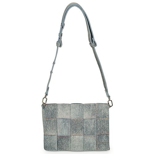 Borsa a tracolla donna Desigual  YOKO DORTMUND FLAP DENIM  Blu Desigual 8445110668269