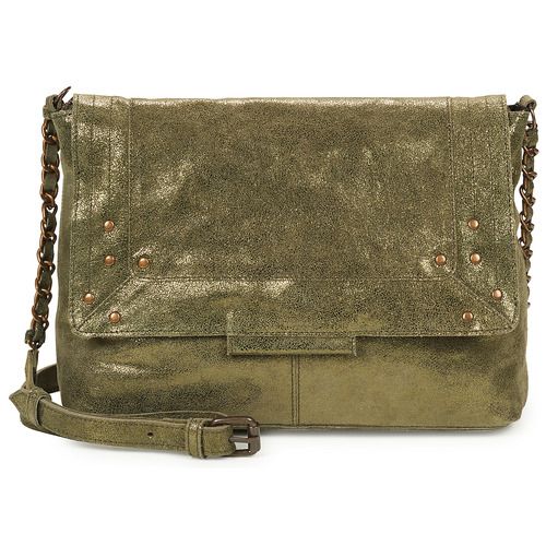 Borsa a tracolla donna Pieces  PCFELIZIA  Kaki Pieces 5715615866112