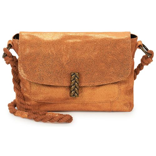Borsa a tracolla donna Pieces  PCSELMA  Marrone Pieces 5715671783224