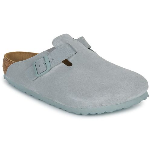 Ciabatta Donna BIRKENSTOCK Boston LEVE Pure Sage in morbido colore salvia, perfetta per un comfort quotidiano. Design elegante e femminile, ideale per ogni stagione. Scegli la qualità e lo stile con queste ciabatte BIRKENSTOCK.