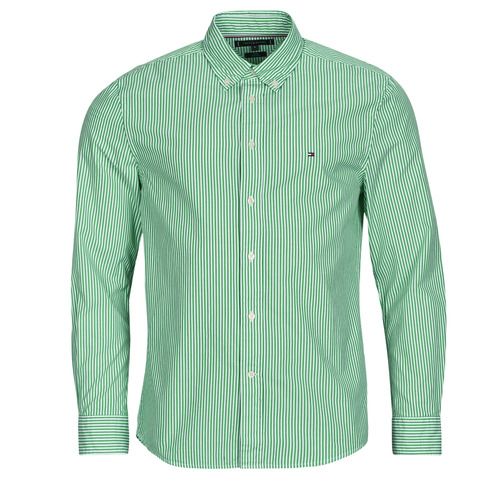 Camicia a maniche lunghe Uomo Tommy Hilfiger FLEX POPLIN CLASSIC STP RF SHIRT Verde, elegante e versatile per ogni occasione. Realizzata in tessuto poplin di alta qualità, questa camicia offre comfort e stile. Perfetta per un look casual o formale, ideale per l'abbigliamento quotidiano o eventi speciali. Disponibile in verde, un colore trendy che si abbina facilmente. Acquista ora per aggiungere un pezzo iconico di Tommy Hilfiger al tuo guardaroba.