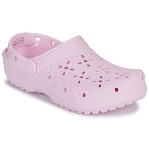 Zoccoli Donna Crocs Classic Floral Cut Out Clog, design elegante con taglio floreale, perfetti per comfort e stile in ogni occasione. Ideali per l'estate, questi zoccoli leggeri e traspiranti offrono una calzata comoda e un look alla moda. Acquista ora e aggiungi un tocco floreale al tuo guardaroba!