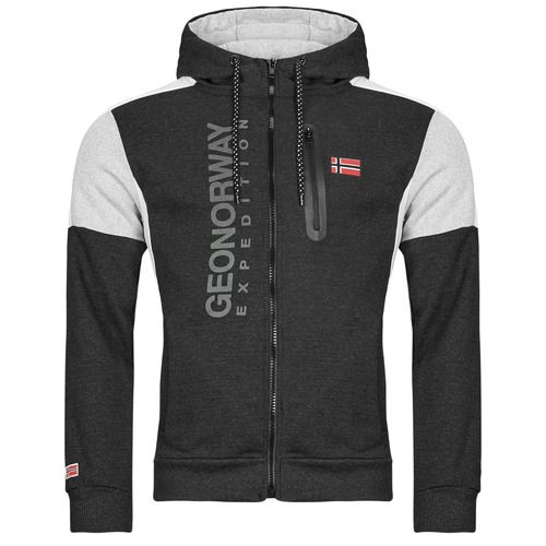 Felpa uomo Geographical Norway FAGOZIP grigio, un capo elegante e versatile per il tuo guardaroba. Ideale per ogni occasione, questa felpa offre comfort e stile, perfetta per l'outdoor e il tempo libero. Realizzata con materiali di alta qualità, garantisce durata e resistenza. Scopri il tuo nuovo must-have con la felpa Geographical Norway FAGOZIP grigia.