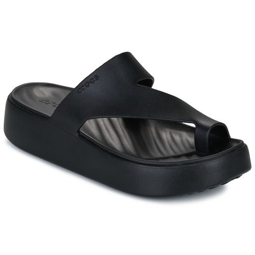 Ciabatta Donna Crocs Getaway Platform Toe Loop, caratterizzata da una comoda suola spessa, design elegante e pratico, ideale per l'estate e il tempo libero. Perfette per ogni occasione, queste ciabatte offrono comfort e stile ineguagliabili.