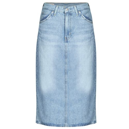 Gonna corta da donna Levis HR BACK SLIT SKIRT, elegante con spacco posteriore. Ideale per outfit casual e moda contemporanea. Perfetta per la primavera e l'estate, versatile per diverse occasioni. Aggiungi un tocco di stile al tuo guardaroba!