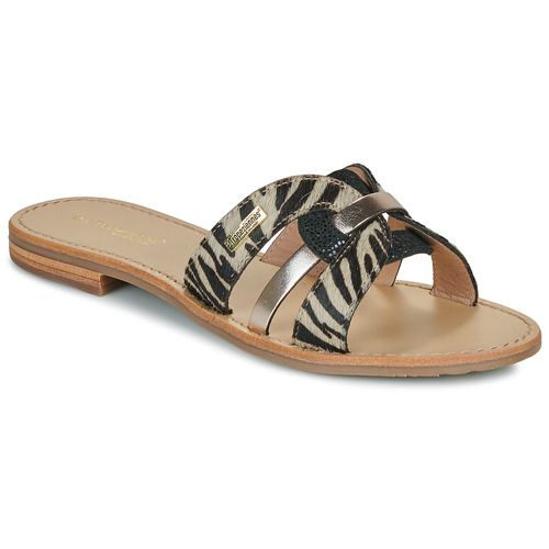 Ciabatta Donna Les Tropéziennes par M Belarbi HAMSUKOPO in pelle nera, elegante e comoda, ideale per l'estate. Design sofisticato con dettagli ricercati, perfetta per look casual e abitini estivi. Acquista ora per aggiungere stile e comfort al tuo guardaroba!
