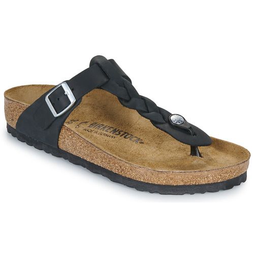 Infradito BIRKENSTOCK Gizeh Braided LEOI Black per donna, eleganti e comode, perfette per l'estate. Realizzate con materiali di alta qualità, offrono supporto e stile per ogni occasione. Scopri il comfort e la moda con le infradito BIRKENSTOCK Gizeh Braided, un must-have per il tuo guardaroba estivo.
