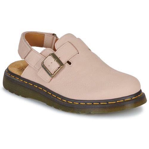 Zoccoli Donna Dr. Martens Jorge II Mule in Nubuck Milled Rosa Polveroso, elegante e confortevole, perfetti per ogni occasione. Design alla moda con suola resistente, ideale per un look casual-chic. Acquista ora per aggiungere un tocco di stile al tuo guardaroba!