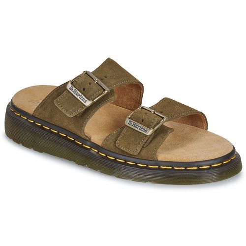 Ciabatta Donna Dr. Martens Josef DMs Olive Bronx Suede, elegante e alla moda, realizzata in suede di alta qualità, ideale per un look casual e trendy. Perfetta per ogni occasione, con un design versatile in color oliva. Acquista ora per aggiungere comfort e stile al tuo guardaroba!