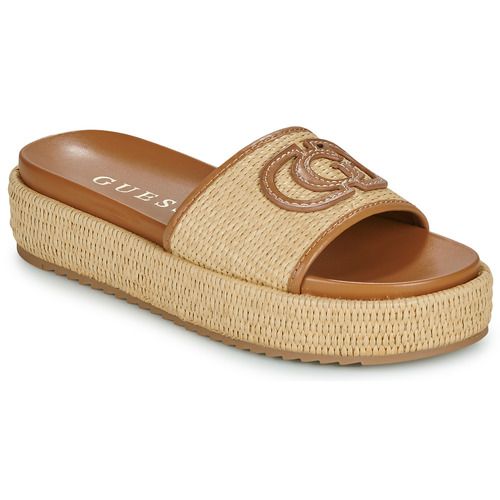 Ciabatta Donna Guess LONNEY in pelle nera con dettagli eleganti, perfetta per il comfort quotidiano. Design chic e moderno, ideale per ogni occasione. Acquista la tua Guess LONNEY per un look trendy e sofisticato.