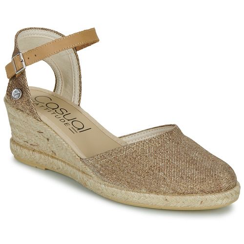 Espadrillas Donna Casual Attitude ONELLA Marrone: eleganti scarpe estive in tessuto marrone, con suola in corda, ideali per outfit casual e look estivi. Comfort e stile uniti per ogni occasione. Perfette per abbinare a vestiti leggeri o jeans, queste espadrillas rappresentano un must-have nel guardaroba femminile. Disponibili nella collezione primavera-estate, sono l'accessorio ideale per le tue passeggiate all'aperto.