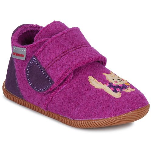 Pantofole bambini ragazza Giesswein  OVERATH  Viola Giesswein 9009953055878